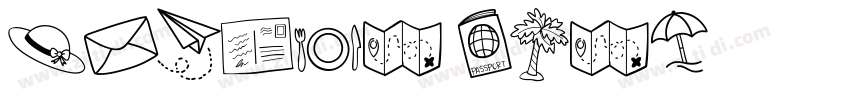 Travel Bold字体转换